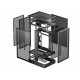 DeepCool CH270 Digital, Micro-ATX, LCD, Tempered glass, Black Case DeepCool CH270 Digital, Micro-ATX, LCD, Tempered glass, Black Case