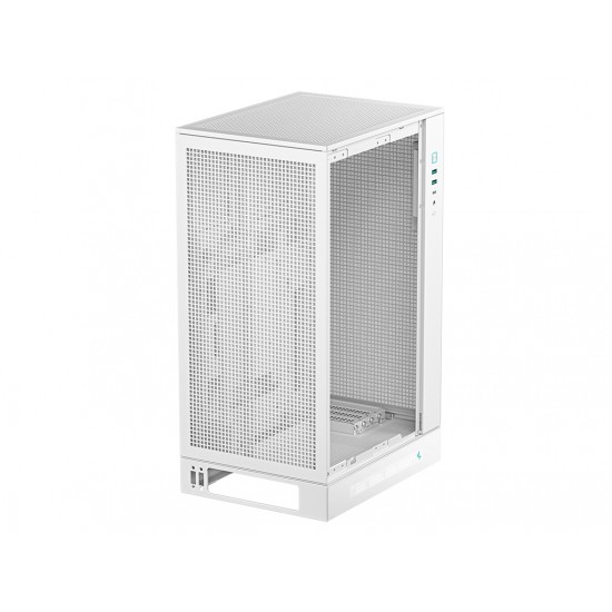 DeepCool CH270 Digital, Micro-ATX, LCD, Tempered glass, White Case DeepCool CH270 Digital, Micro-ATX, LCD, Tempered glass, White Case