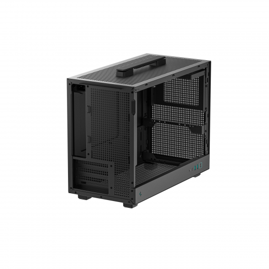 DeepCool CH160 PLUS Small Form Factor (SFF) Case - Black (Mini-ITX / Micro-ATX)