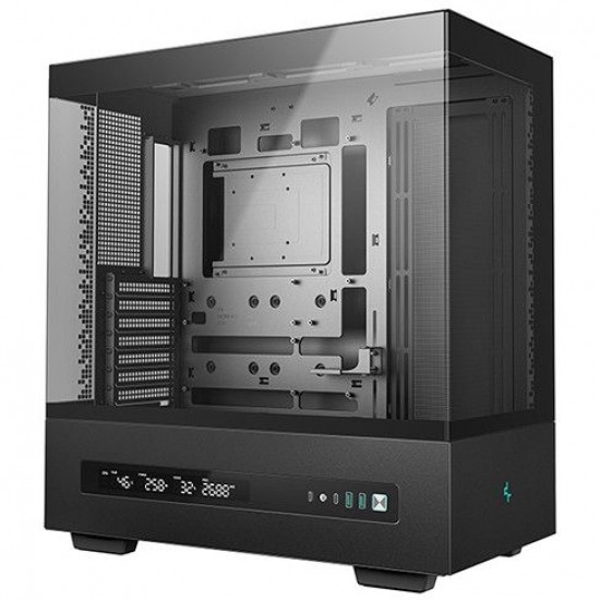 DeepCool CH690 Digital, LCD, Tempered glass, Black Case DeepCool CH690 Digital, LCD, Tempered glass, Black Case