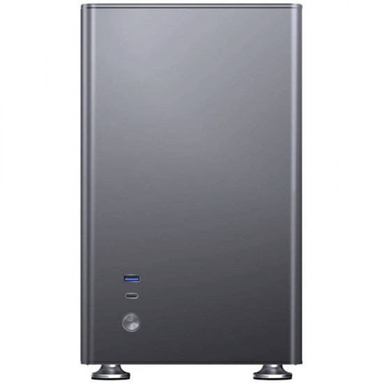 Jonsbo A4 Mini-ITX, Tempered Glass - Gri Renk Bilgisayar Kasası