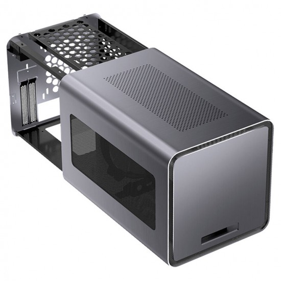 Jonsbo V8 Mini-ITX Bilgisayar Kasası - Gri Jonsbo V8 Mini-ITX Bilgisayar Kasası - Gri