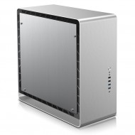 Jonsbo UMX6 Mid Tower (E-ATX), Alüminyum Panel - Gümüş Renk Bilgisayar Kasası