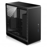 Jonsbo UMX6 Mid Tower (E-ATX), Tempered Glass (Cam Panel) - Siyah Renk Bilgisayar Kasası