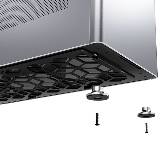 Jonsplus i100 Pro Mini-ITX Case - Gümüş Renk Bilgisayar Kasası