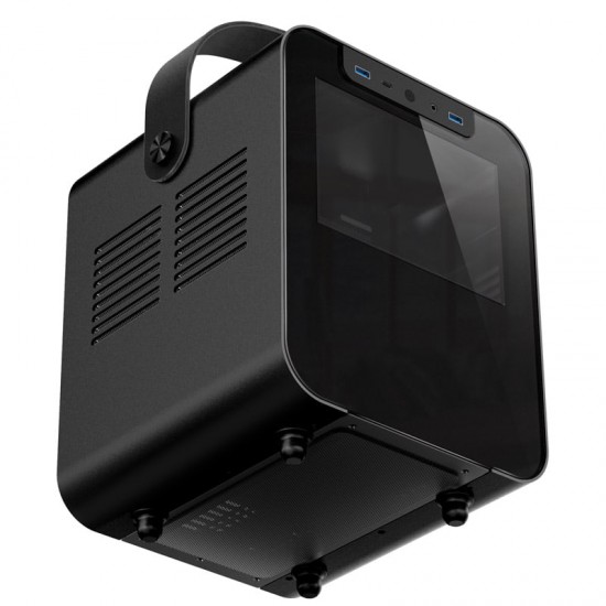 Jonsplus BO 100 Mini-ITX Siyah Renk Kasa, Tempered Glass