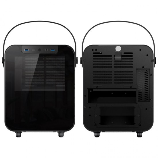 Jonsplus BO 100 Mini-ITX Siyah Renk Kasa, Tempered Glass