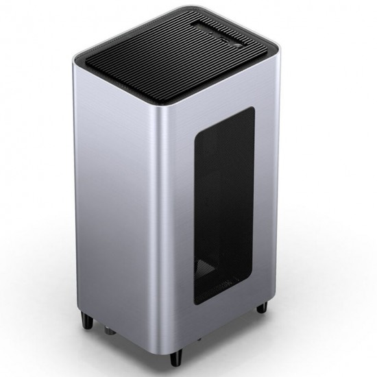 Jonsbo V11 Mini-ITX Bilgisayar Kasası, PCI-E 4.0 - Gümüş Renk