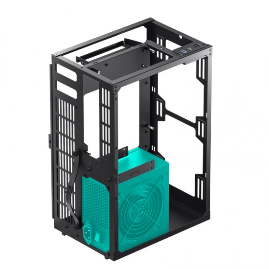 Jonsbo VR3 Mini-ITX , PCI-E 4.0 - Siyah Renk Bilgisayar Kasası Jonsbo VR3 Mini-ITX , PCI-E 4.0 - Siyah Renk Bilgisayar Kasası