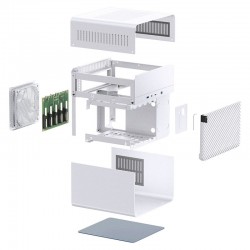 Jonsbo N2 Mini-ITX Bilgisayar Kasası - Beyaz Jonsbo N2 Mini-ITX Bilgisayar Kasası - Beyaz