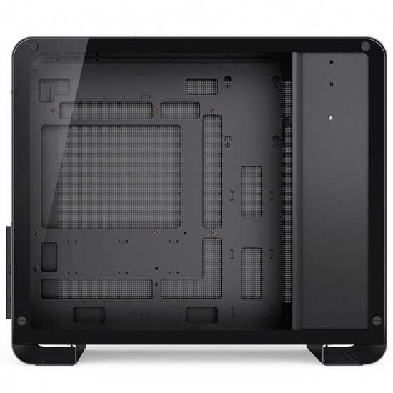 Jonsbo U4 Mini Micro-ATX Bilgisayar Kasası, Tempered Glass (Cam Panel) - Siyah Renk