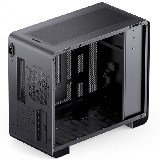Jonsbo U4 Mini Micro-ATX Bilgisayar Kasası, Tempered Glass (Cam Panel) - Siyah Renk