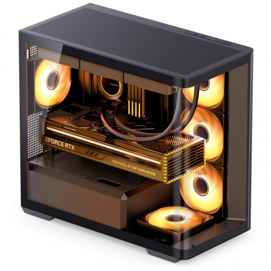 JONSBO D300 Black Micro-ATX Tower Pc Case