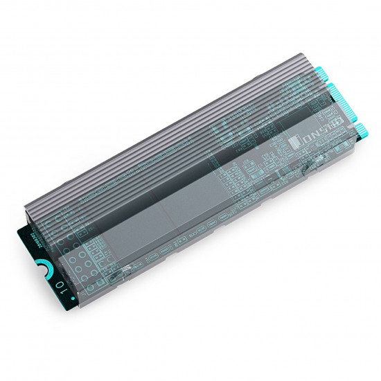 Jonsbo M.2-6 SSD Cooler - Grey