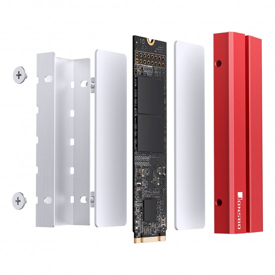 Jonsbo M.2-6 SSD Cooler - Red