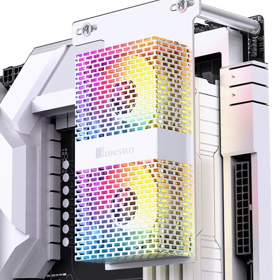 Jonsbo NF-2 ARGB , Beyaz Renk - 2 Fanlı Ram Bellek Soğutucusu