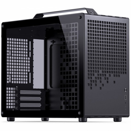 Jonsplus Z20 Tempered Glass Version Computer Case - Black