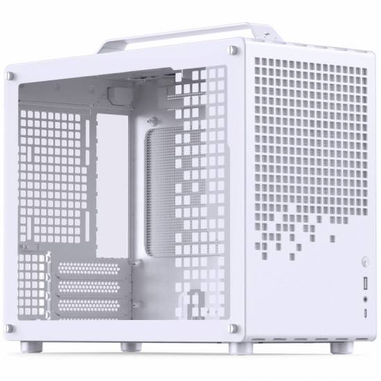 Jonsplus Z20 Tempered Glass Version Computer Case - White