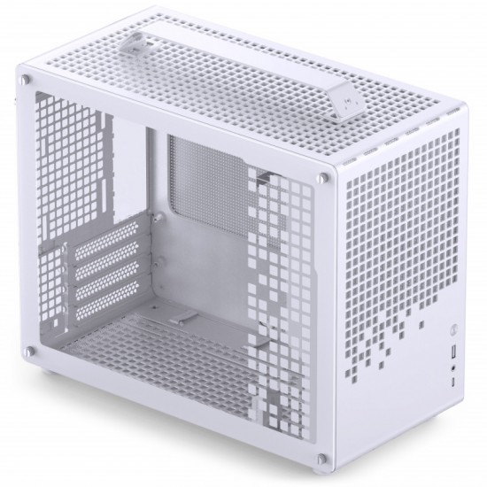 Jonsplus Z20 Tempered Glass Version Computer Case - White