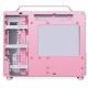 Jonsplus Z20 Tempered Glass Version Computer Case - White-Pink