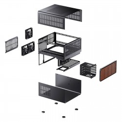 Jonsbo N5 NAS Case, E-ATX - Color: Black Jonsbo N5 NAS Case, E-ATX - Color: Black