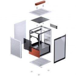 Jonsbo T6 Bilgisayar Kasası, Tempered Glass, Wood – Gümüş Renk Jonsbo T6 Bilgisayar Kasası, Tempered Glass, Wood – Gümüş Renk