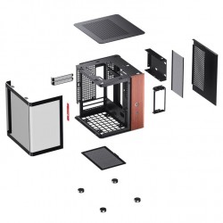 Jonsbo TK-0 Bilgisayar Kasası, Tempered Glass, Wood – Siyah Renk Jonsbo TK-0 Bilgisayar Kasası, Tempered Glass, Wood – Siyah Renk