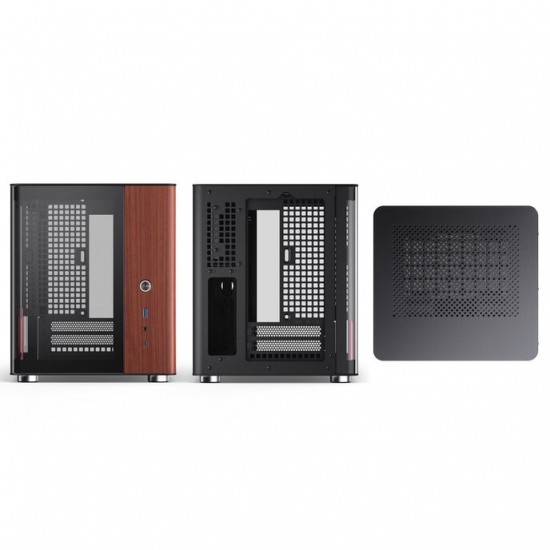 Jonsbo TK-0 Bilgisayar Kasası, Tempered Glass, Wood – Siyah Renk Jonsbo TK-0 Bilgisayar Kasası, Tempered Glass, Wood – Siyah Renk