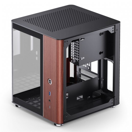 Jonsbo TK-0 Bilgisayar Kasası, Tempered Glass, Wood – Siyah Renk Jonsbo TK-0 Bilgisayar Kasası, Tempered Glass, Wood – Siyah Renk