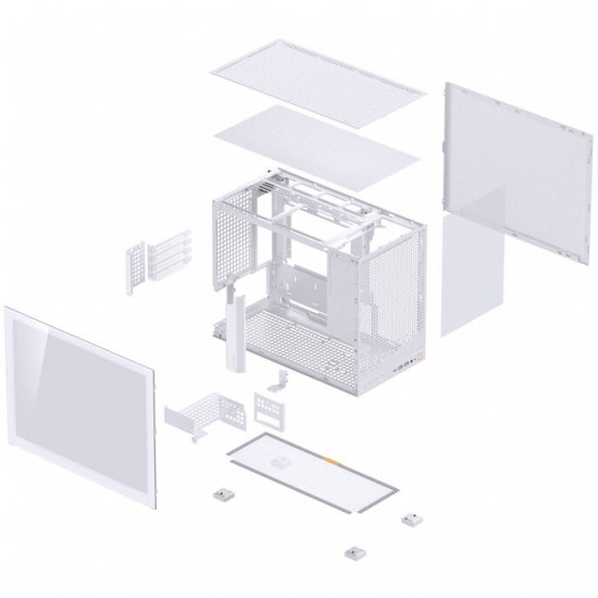 Jonsbo D32 PRO Beyaz Bilgisayar Kasası, mATX, Tempered Glass - (4 storage devices possible) Jonsbo D32 PRO Beyaz Bilgisayar Kasası, mATX, Tempered Glass - (4 storage devices possible)