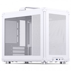 Jonsbo C6 MAX Bilgisayar Kasası, Micro-ATX, Tempered Glass - Beyaz Jonsbo C6 MAX Bilgisayar Kasası, Micro-ATX, Tempered Glass - Beyaz