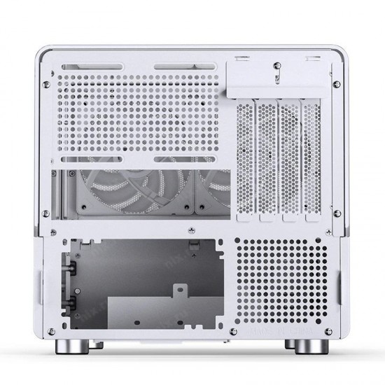 Jonsbo V12 PC-Case, Mini-Tower, Micro-ATX - White Jonsbo V12 PC-Case, Mini-Tower, Micro-ATX - White