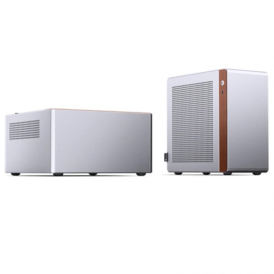 Jonsbo N10 Mini Bilgisayar Kasası ITX Form - Gümüş