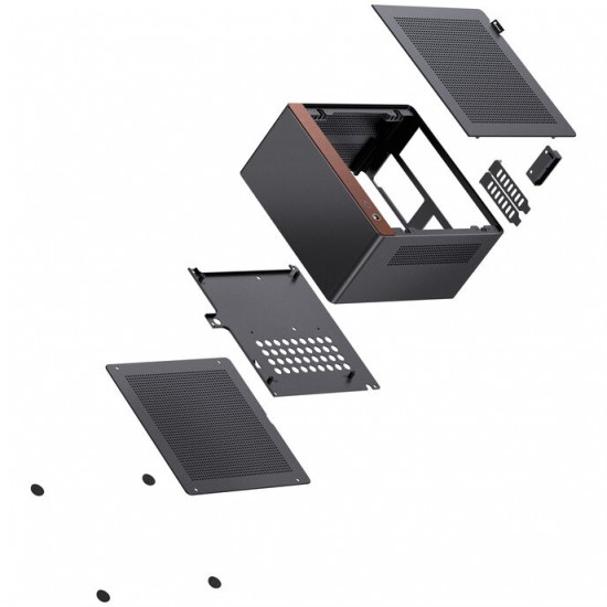 Jonsbo NV10 Mini Bilgisayar Kasası ITX Form - Siyah Jonsbo NV10 Mini Bilgisayar Kasası ITX Form - Siyah