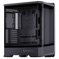 Jonsplus D400 PC Case - Tempered Glass - Black