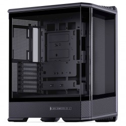 Jonsplus D400 PC Case - Tempered Glass - Black