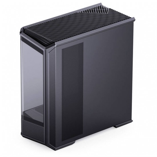 Jonsplus D400 PC Case - Tempered Glass - Black