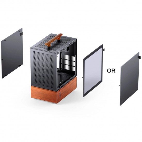 Jonsbo T7 PC Case, mATX - Black Jonsbo T7 PC Case, mATX - Black