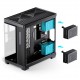 Jonsbo TK-4 ATX Case - Tempered Glass - Black Jonsbo TK-4 ATX Case - Tempered Glass - Black