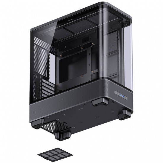 Jonsbo TK-5 Tempered Glass PC Case - Black