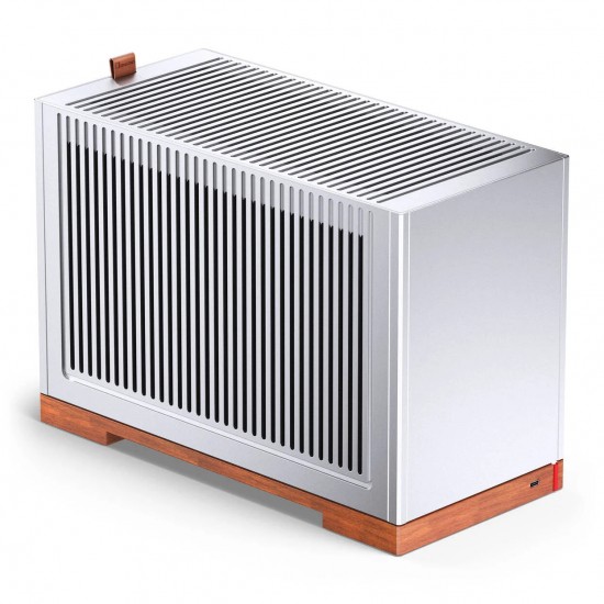 Jonsbo T9 ITX PC Case + Riser Cable 4.0 - Silver Jonsbo T9 ITX PC Case + Riser Cable 4.0 - Silver