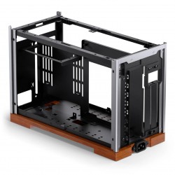 Jonsbo T9 ITX PC Case + Riser Cable 4.0 - Silver Jonsbo T9 ITX PC Case + Riser Cable 4.0 - Silver