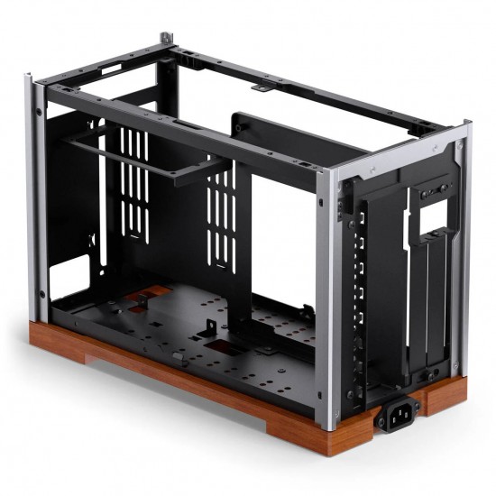 Jonsbo T9 ITX PC Case + Riser Cable 4.0 - Silver Jonsbo T9 ITX PC Case + Riser Cable 4.0 - Silver