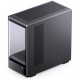 JONSBO D200 Black Mini Tower Pc Case with Small Display (Cpu Data)