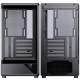 JONSBO D200 Black Mini Tower Pc Case with Small Display (Cpu Data)