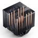 Jonsbo CC90 CPU Cooler, Dual Tower, 130mm PWM Fan, Display - Black