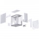 Jonsbo X400 PC Case - Tempered Glass - White