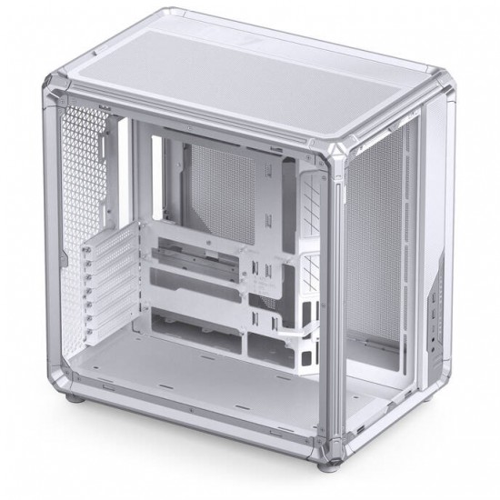 Jonsbo X400 PC Case - Tempered Glass - White