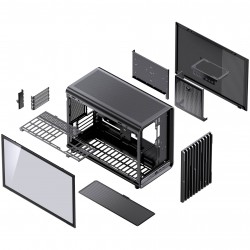 Jonsbo D33 PC Case - Tempered Glass - Black Jonsbo D33 PC Case - Tempered Glass - Black