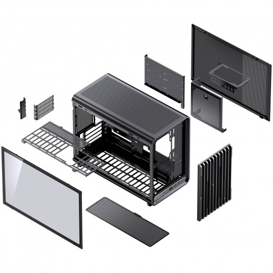 Jonsbo D33 PC Case - Tempered Glass - Black Jonsbo D33 PC Case - Tempered Glass - Black